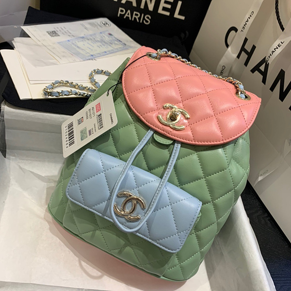 샤넬 크루즈 백팩 AS1371