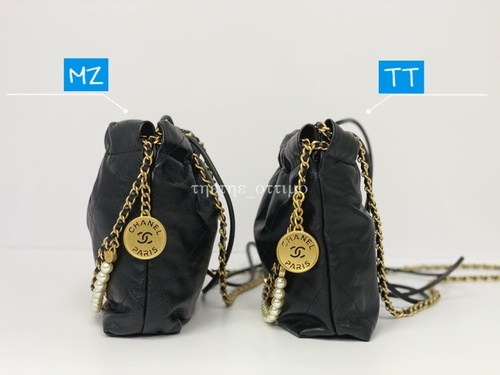 샤넬 22백 미니 진주 체인백