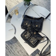 샤넬 24 투포켓 호보백