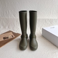 셀린느 하이 레인부츠