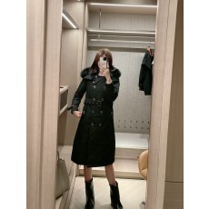 버버리 폭스 후드 패딩 코트