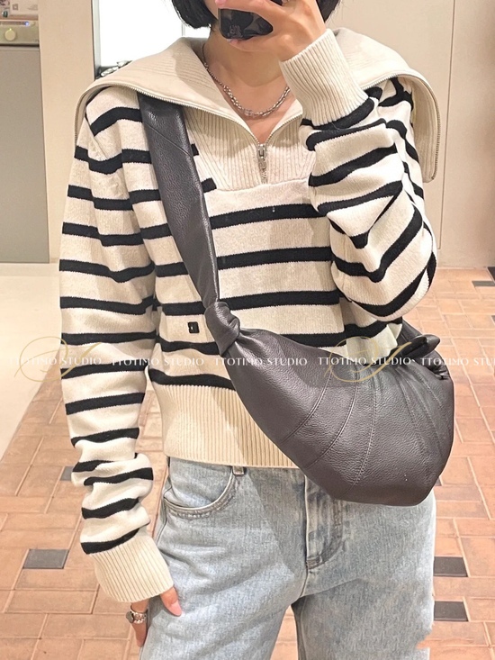 르메르 크루와상 스몰 백 소가죽