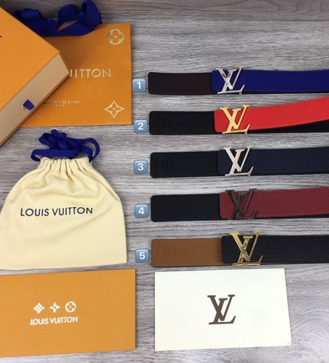 루이비통 LV 이니셜 40MM 리버서블 벨트 [5컬러]